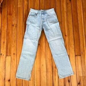 Zara trf straight womens faded Size 6 4365/059/406